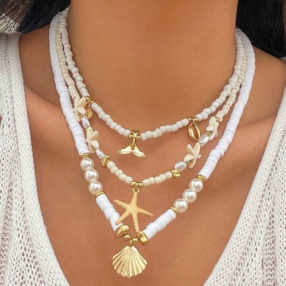 New 3 piece necklace set